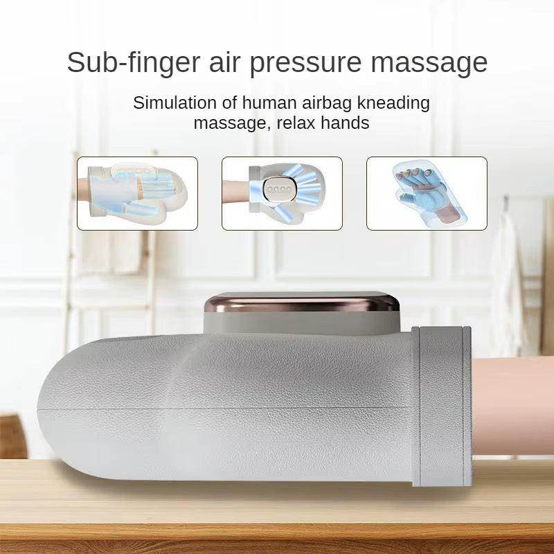 New Style Air Compression Cordless Electric Hand Massager Finger Kneading Shiatsu with Palm Pressing Wrist Massager